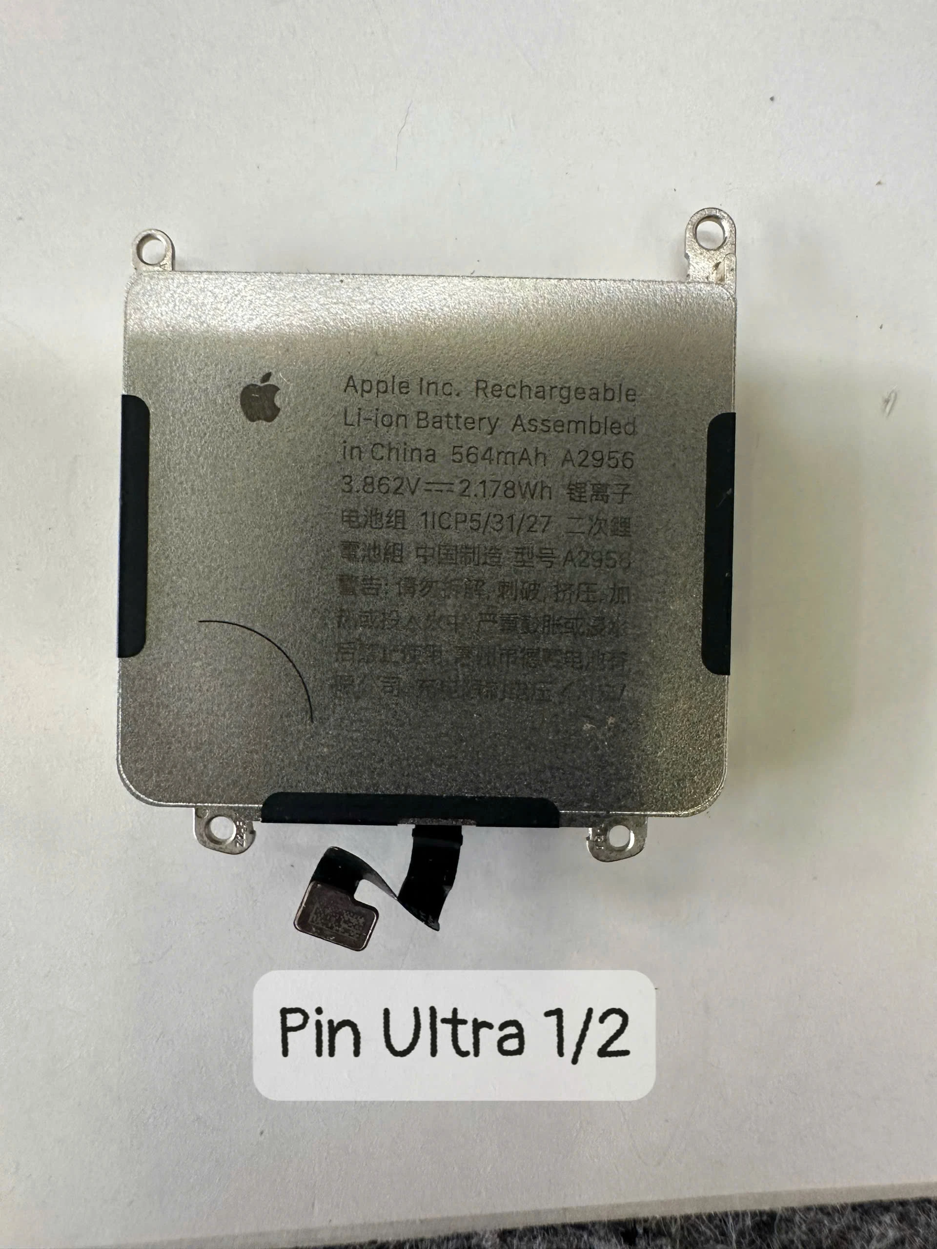 Pin Apple Watch Ultra 2 Zin Bóc Máy – 49mm | Model A2986 A2987 | Dung Lượng Đủ 100% – Pin Chuẩn Cho Kỹ Thuật